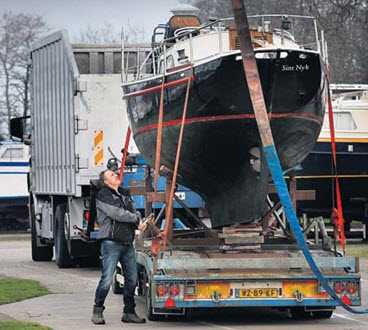 Boten afvoeren Friesland